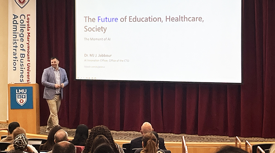 AI as a Learning Partner: Prompting the Future of Business Education - Loyola Marymount University Newsroom