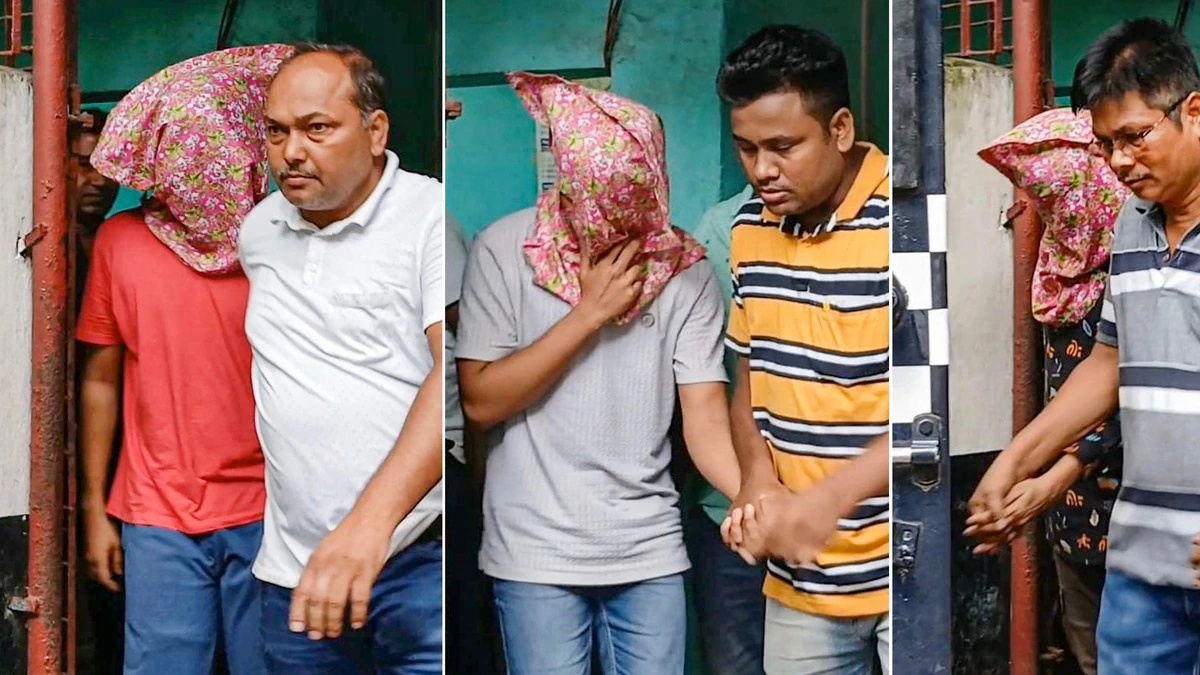 Who are the 3 accused in Kolkata law college gang-rape case