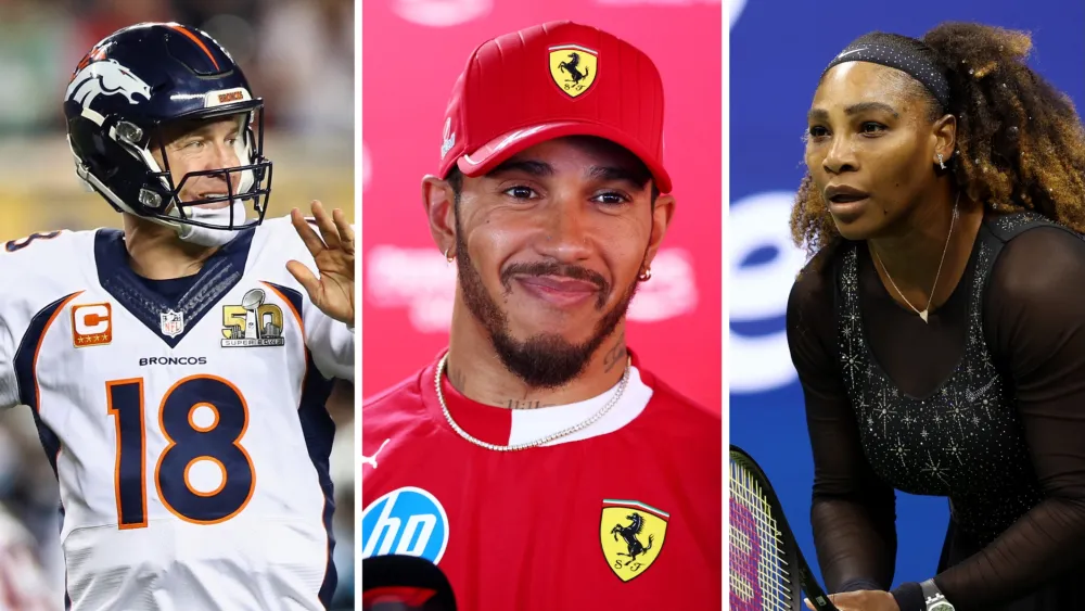 Racing Champ Lewis Hamilton Goes Hollywood With ‘F1.’ How Peyton Manning, Serena Williams and More Are Turning Sports Fame into Production Gold