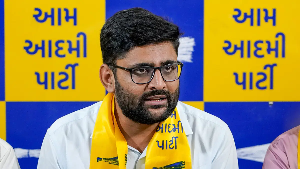 Gujarat bypolls: Second straight win for AAP in crucial Visavadar seat, BJP retains Kadi