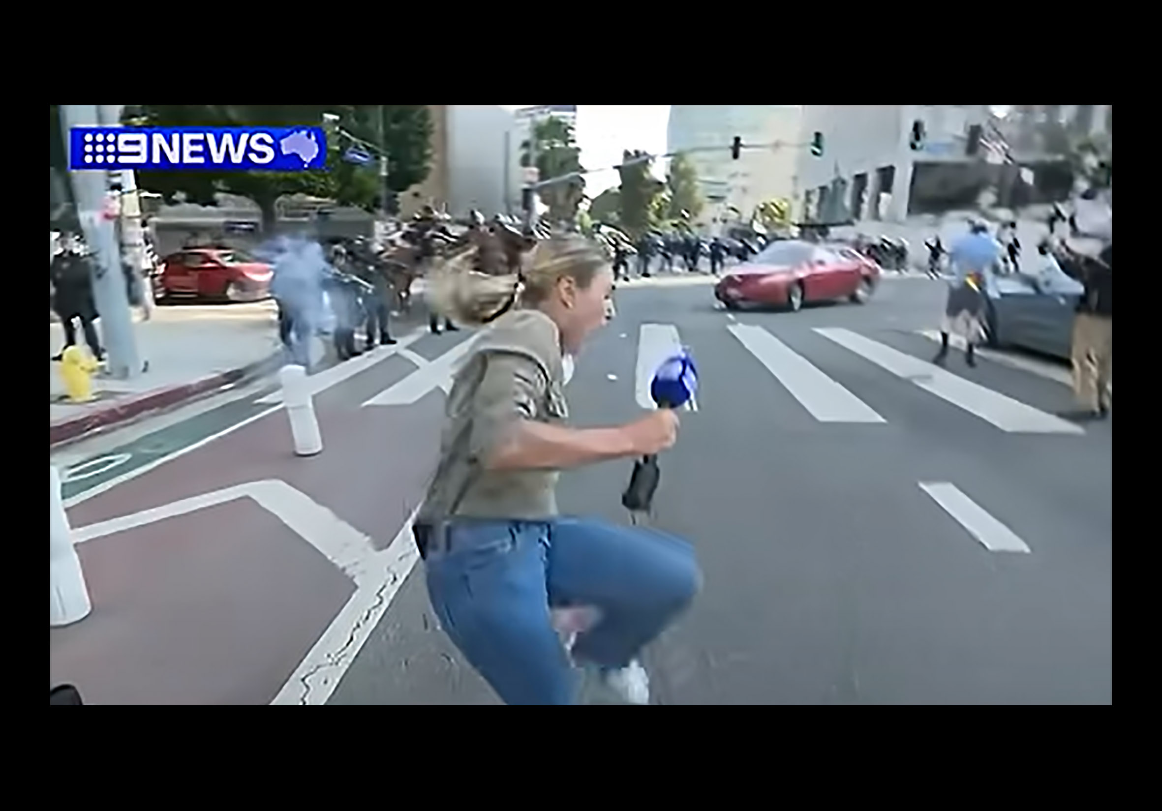 Law enforcement injure at least 4 journalists covering protests in California amid federal crackdown - Committee to Protect Journalists