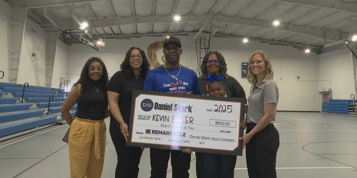 Grimes County coach honored with ‘Be Remarkable’ award for dedication to youth sports