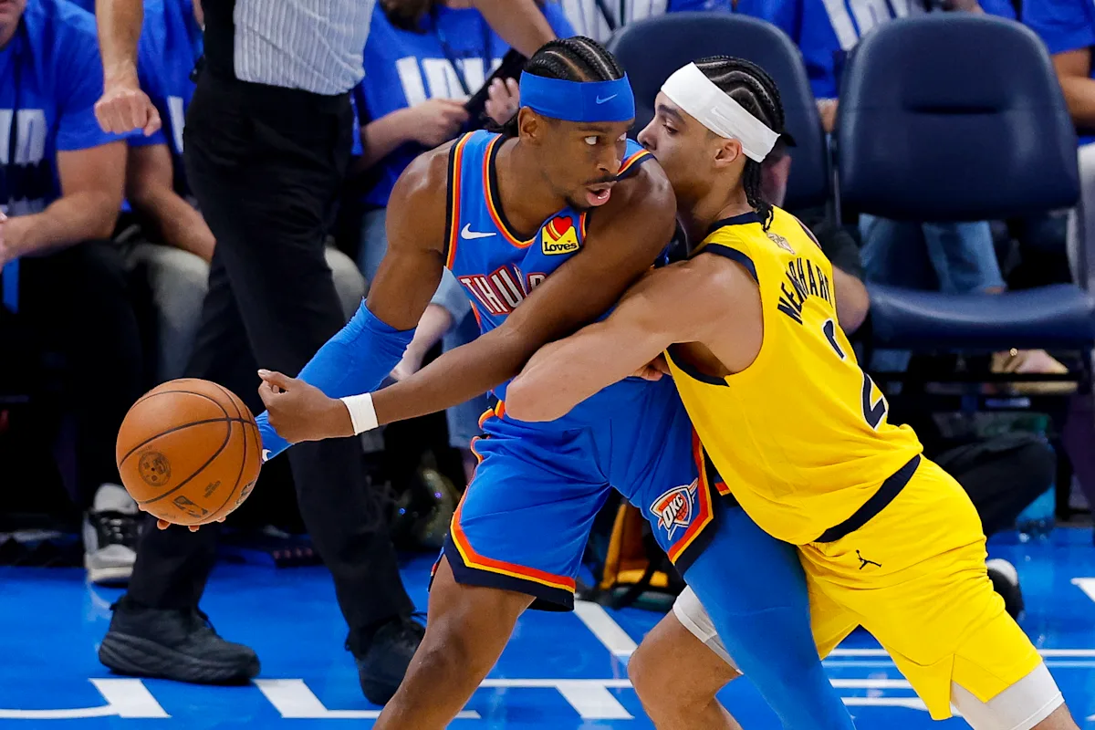 Pacers vs. Thunder score: OKC dominates NBA Finals Game 2 behind big game from Shai Gilgeous-Alexander as Tyrese Haliburton fades