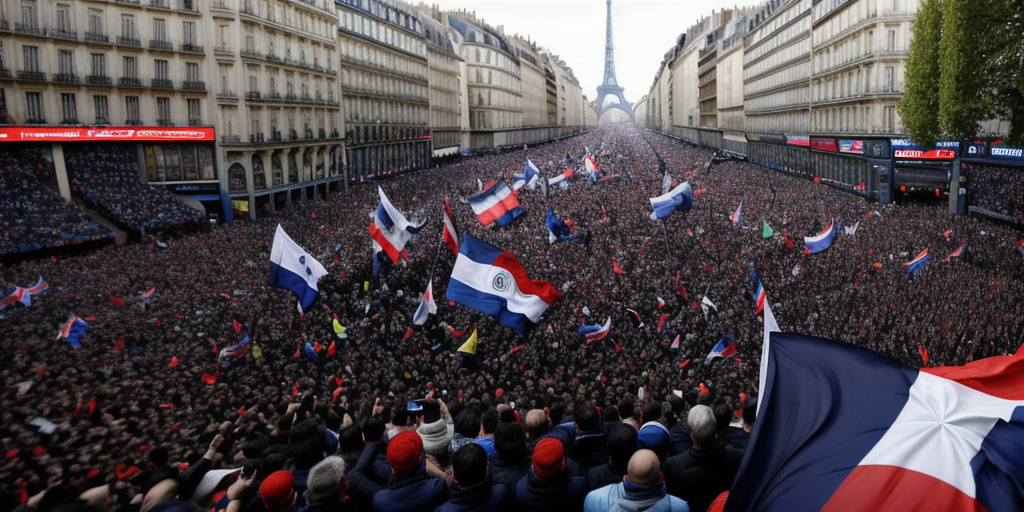 Jubilant PSG Fans Cause Chaos in France - The New York Times