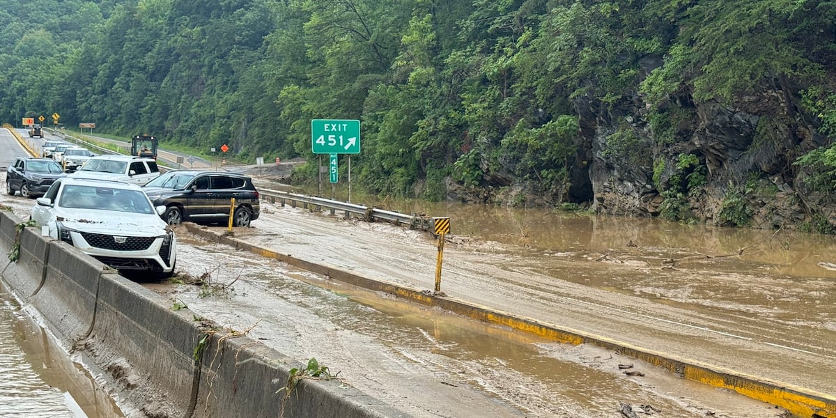 Hartford rafting business face another setback after I-40 flooding closes interstate