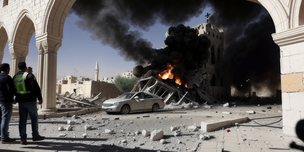 Syria Church Bombing Kills at Least 20 in Damascus - The New York Times