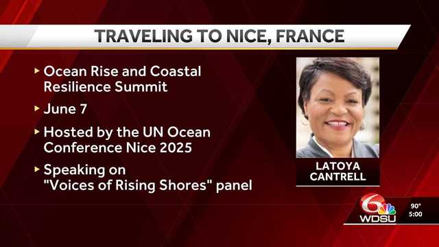 Mayor LaToya Cantrell to travel to France for conference