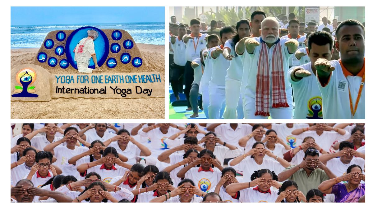 In Pictures | International Day of Yoga 2025: PM Modi leads celebrations, visuals from across India