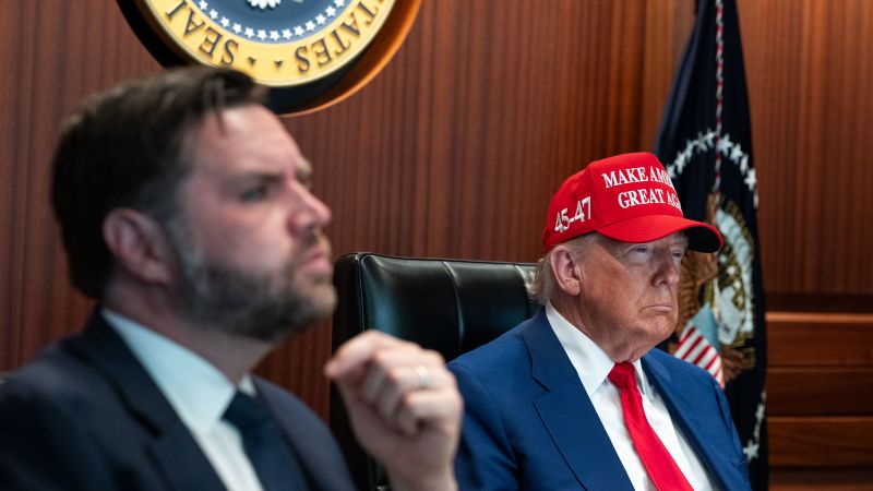 How Trump quietly made the historic decision to launch strikes in Iran