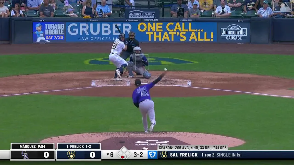 Sal Frelick's solo home run (5)