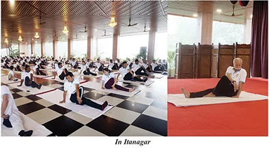 From Raj Bhavan to remote valleys, Arunachal celebrates Yoga Day
