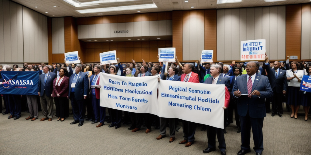 NASA Headquarters Budget Protest On Monday