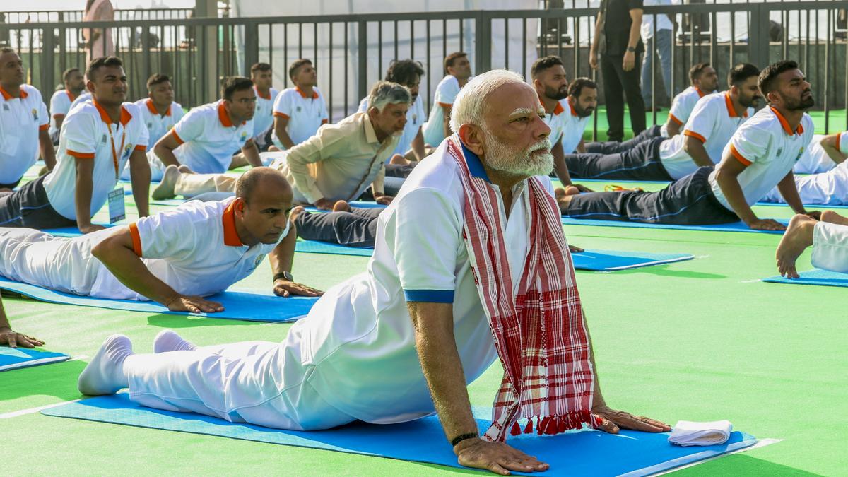 How PM Modi celebrated International Yoga Day since 2015