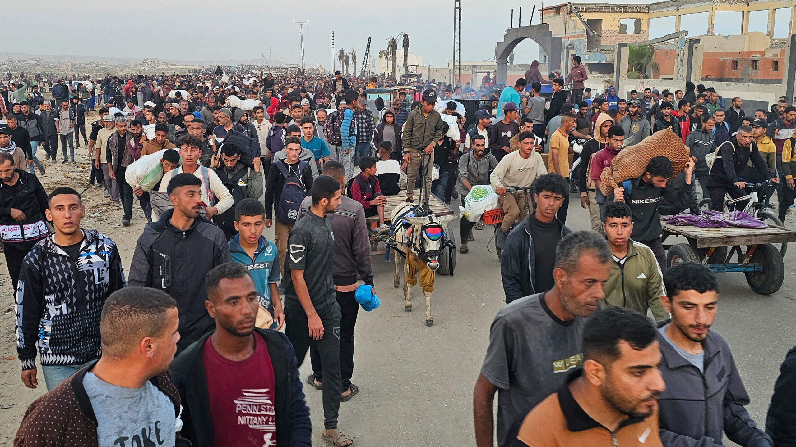 More Than 20 Killed Near Aid Distribution Site in Gaza, Palestinian Health Officials Say