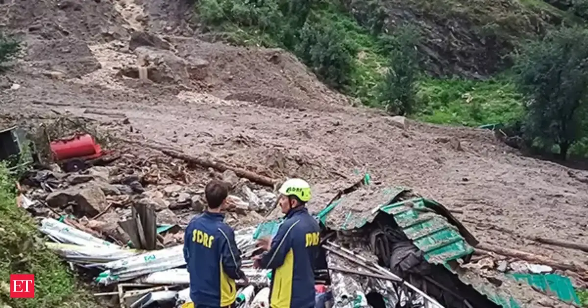 Uttarakhand: Search on for 7 missing workers after Uttarkashi cloudburst