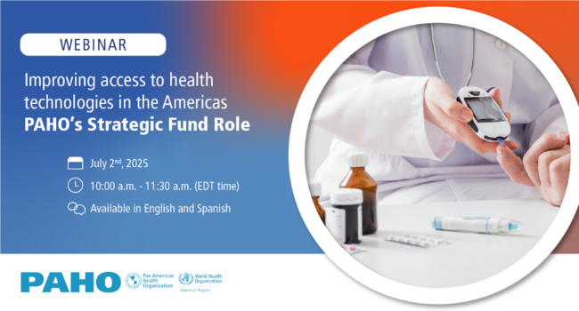 Strategic Fund: Improving access to health technologies in the Americas