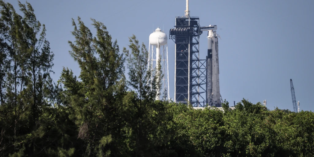 SpaceX readies private launch of four astronauts to International Space Station