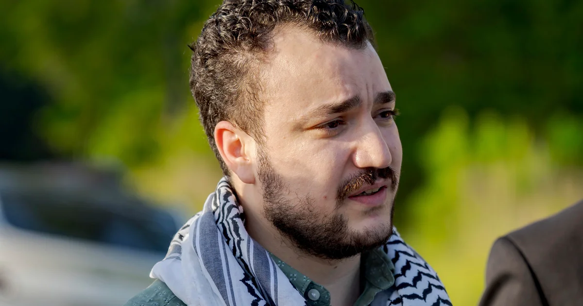 Mahmoud Khalil arrives in New Jersey after release from ICE custody