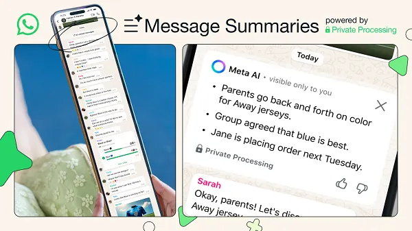 WhatsApp Adds AI-Powered Message Summaries to Help You Catch Up on Chats