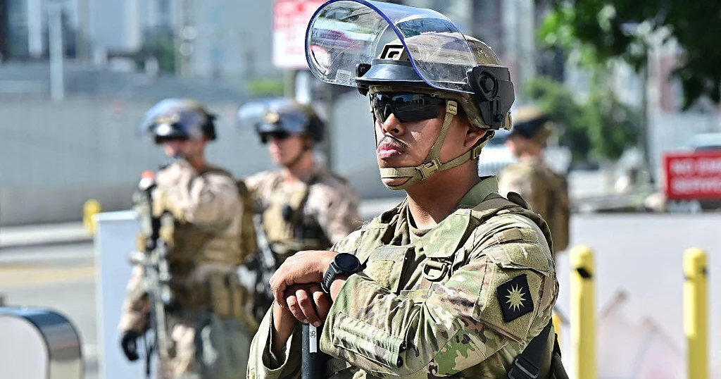 2,000 more National Guard troops being deployed to Los Angeles, Pentagon says