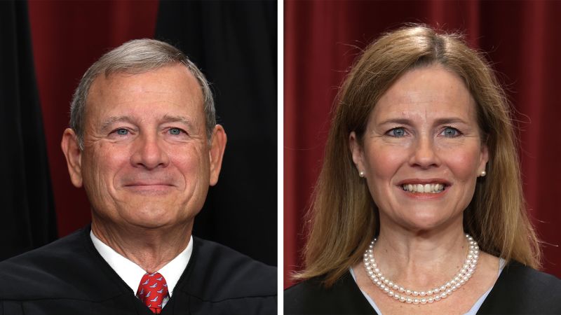 Analysis: Initially wary of Trump, Roberts and Barrett offer the president his biggest win of the Supreme Court term