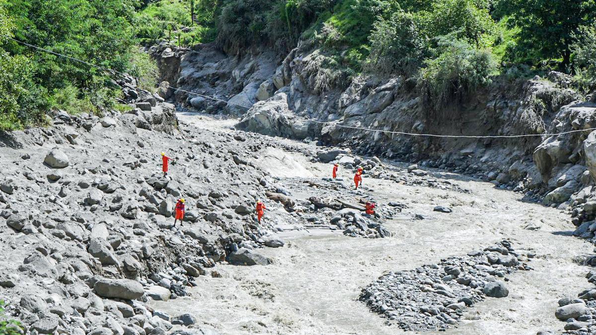 Nine labourers missing after cloudburst in Uttarakhand’s Uttarkashi