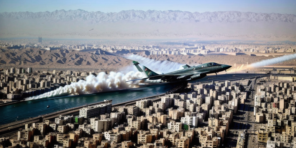 BBC Verify Live: Images show destroyed Iran jet and new air strikes on Tehran