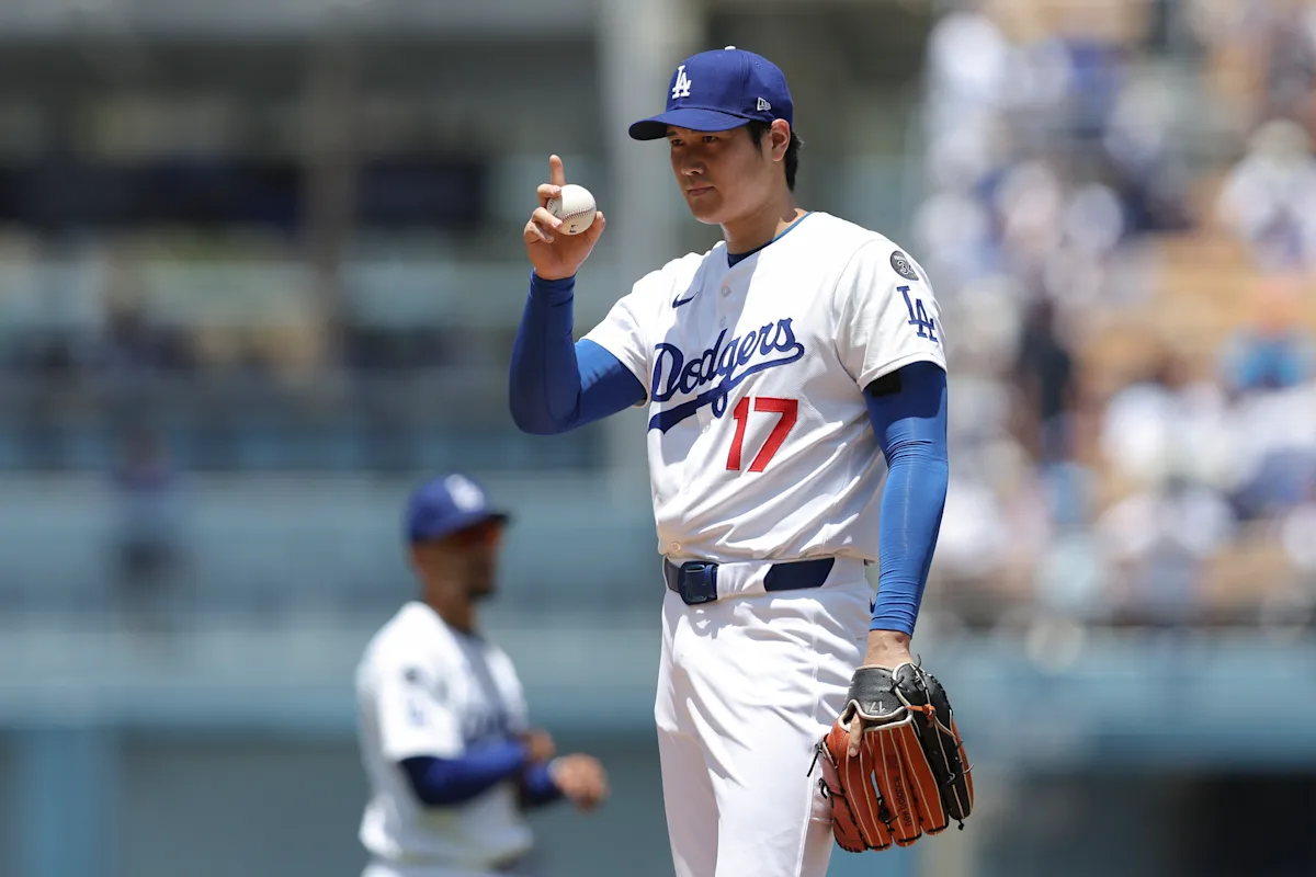 Shohei Ohtani records first 2 strikeouts as a Dodger without allowing a run or hit in 2nd abbreviated start
