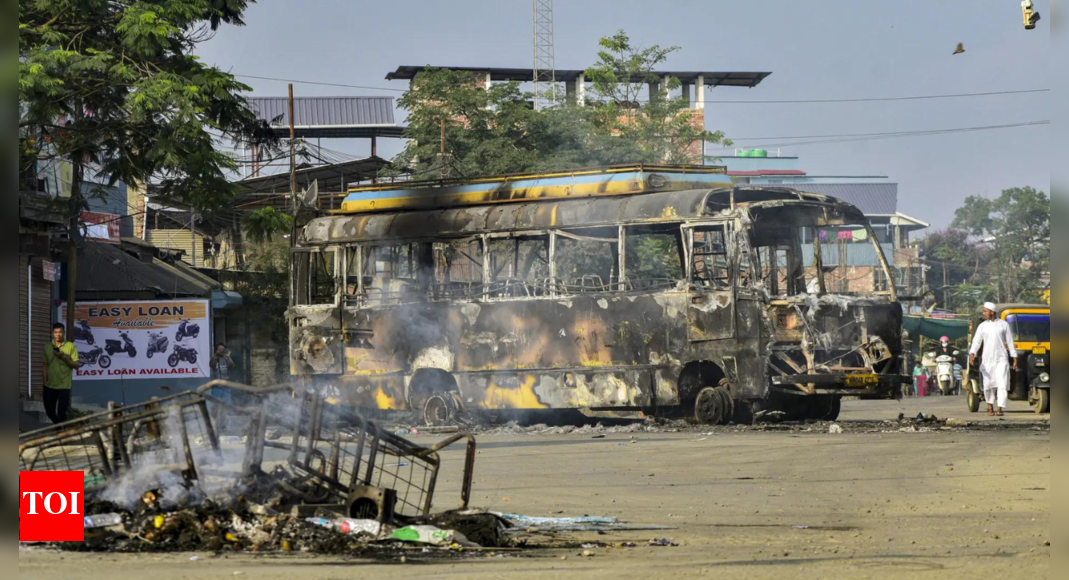 Manipur violence: Protests continue despite curfew; MLAs seek release of Meiti leader - top developments | India News
