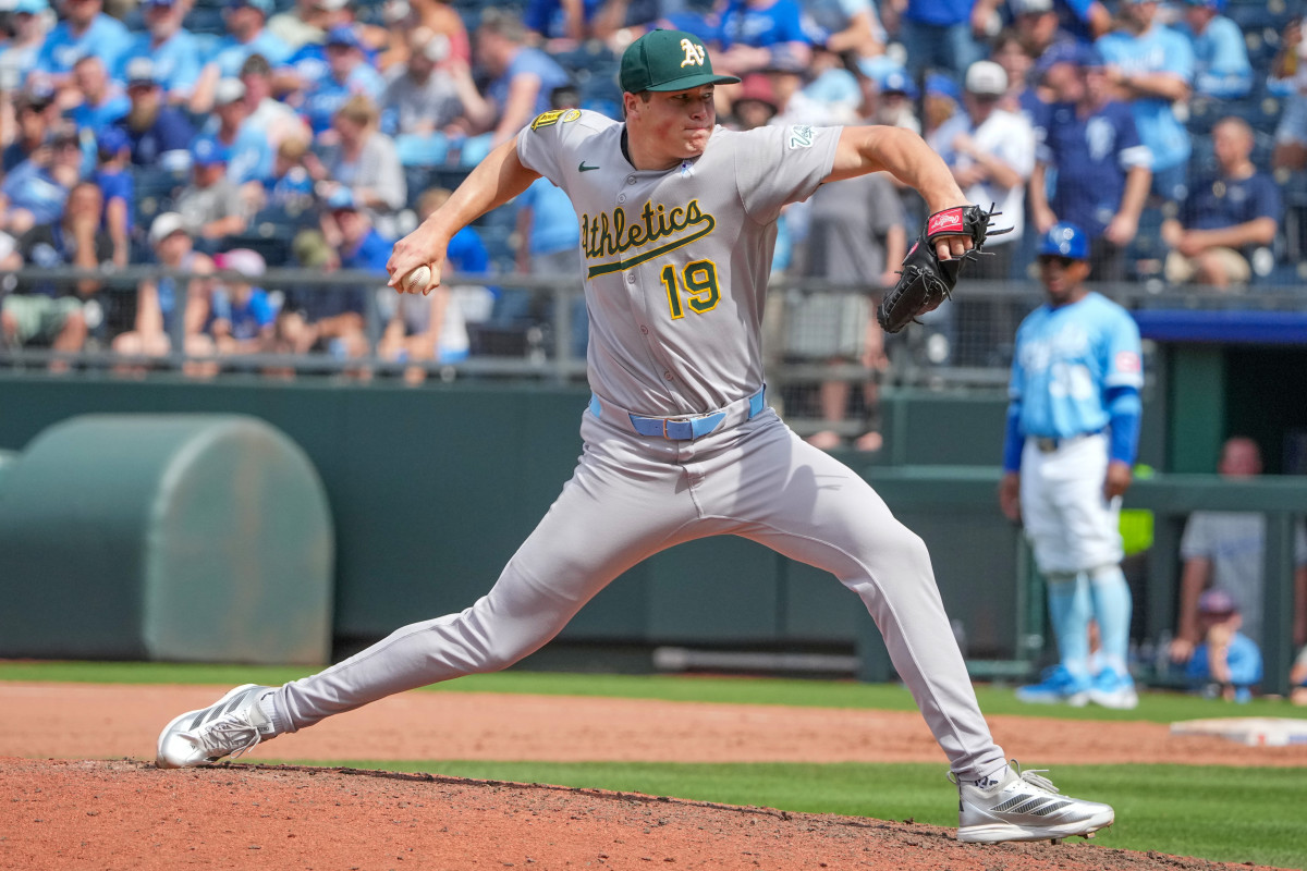 Trade Pitch Moves Athletics' Mason Miller to Red Sox