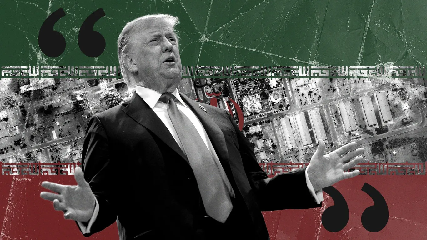 Trump wages all-out fight for control of Iran strike narrative