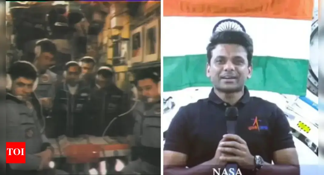 Nostalgia hits hard: 41 years after Rakesh Sharma's 'saare jahan se acha', Shubhanshu Shukla calls India 'majestic' from space | India News