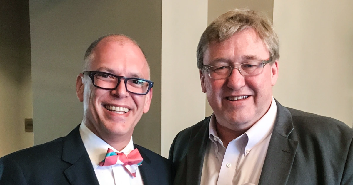 Once opponents in the Supreme Court case that legalized gay marriage, now they're friends