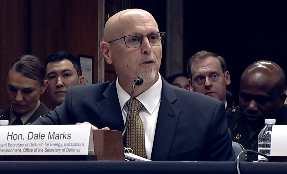 Defense officials to testify on energy, environment issues
