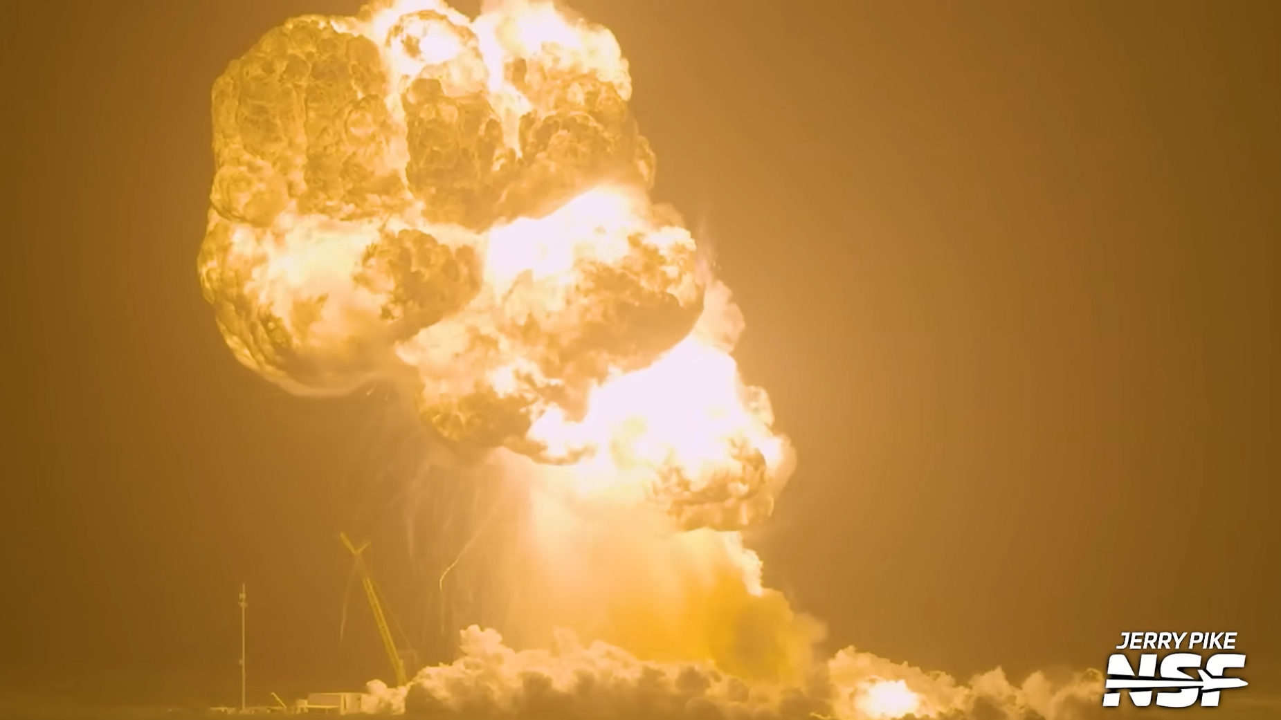 SpaceX's Starship explodes on Texas launch pad in 'catastrophic failure' during routine test