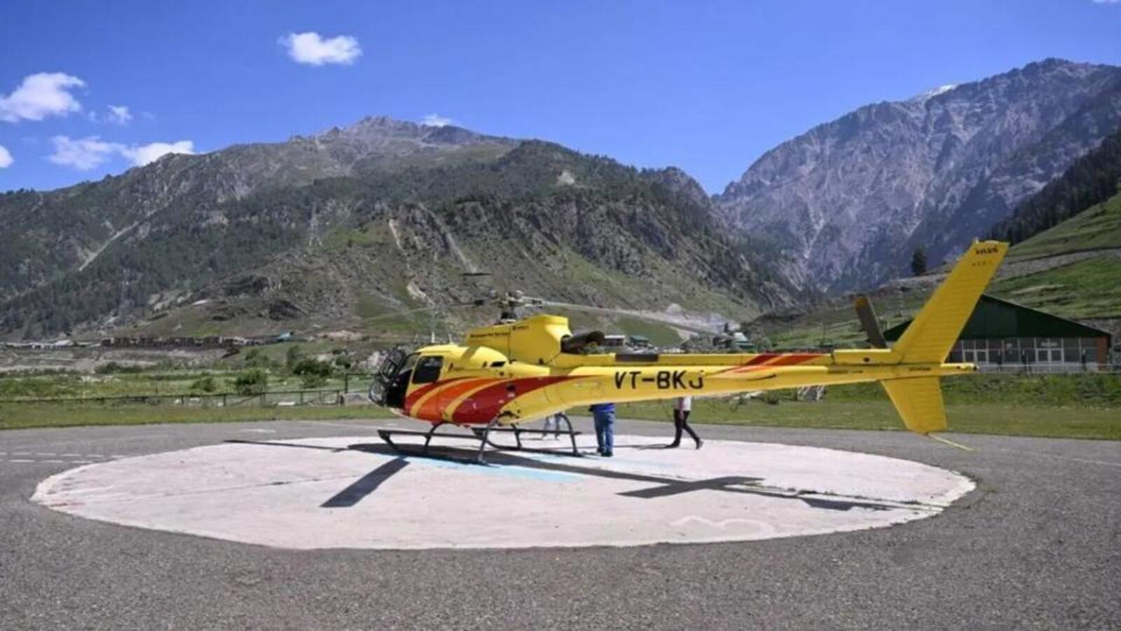 No helicopter service for Amarnath pilgrims this year: Shrine board
