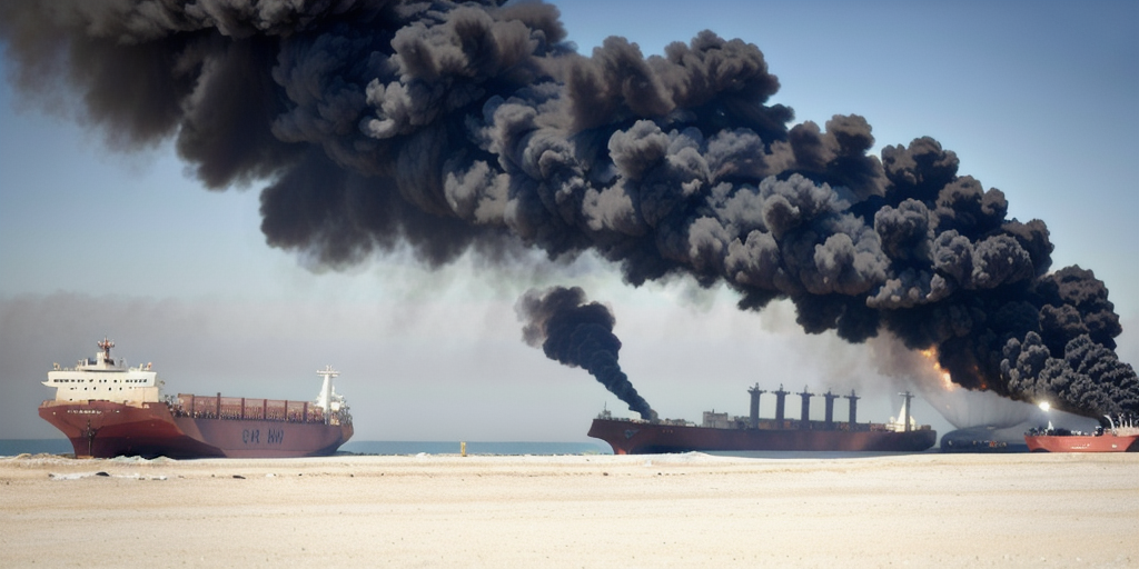 Oil Tankers Collide Near U.A.E. as Israel-Iran Conflict Disrupts Shipping