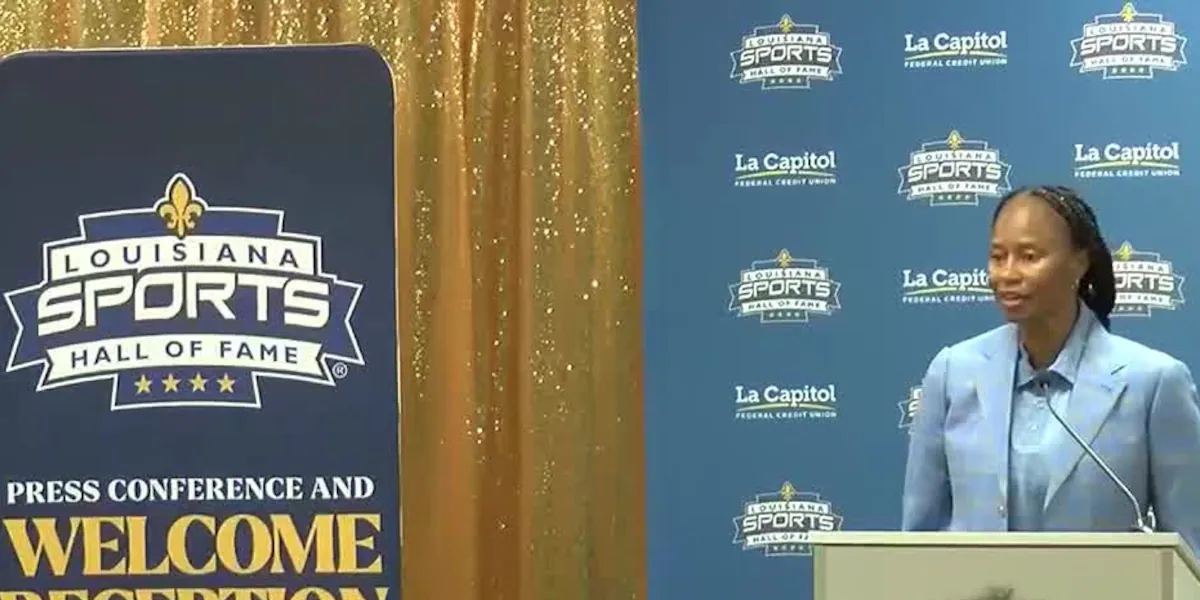 Vickie Johnson inducted into Louisiana Sports Hall of Fame