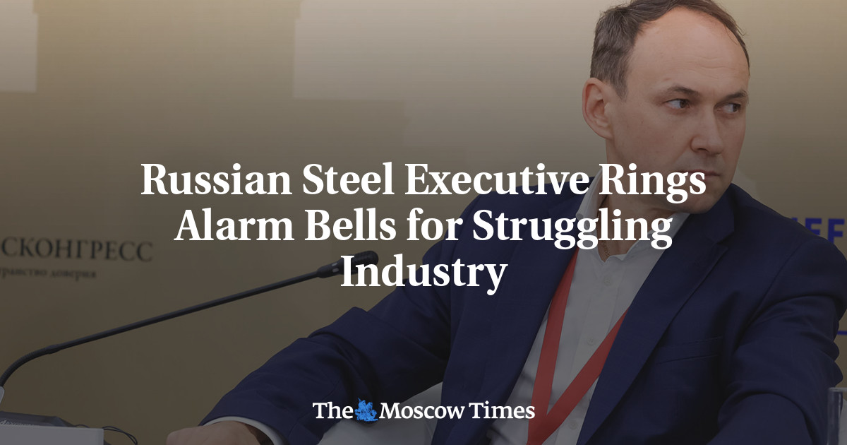 Russian Steel Executive Rings Alarm Bells for Struggling Industry
