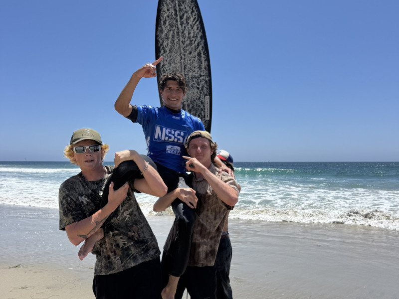 Business Student Wins Back-to-Back National Surfing Titles