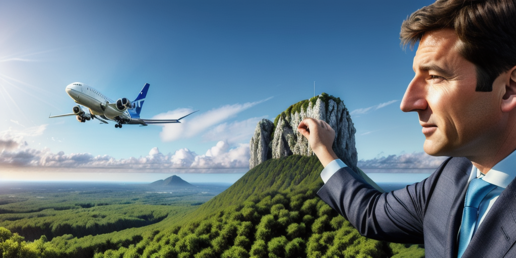 Flight tax could raise €100bn to tackle climate crisis, study finds