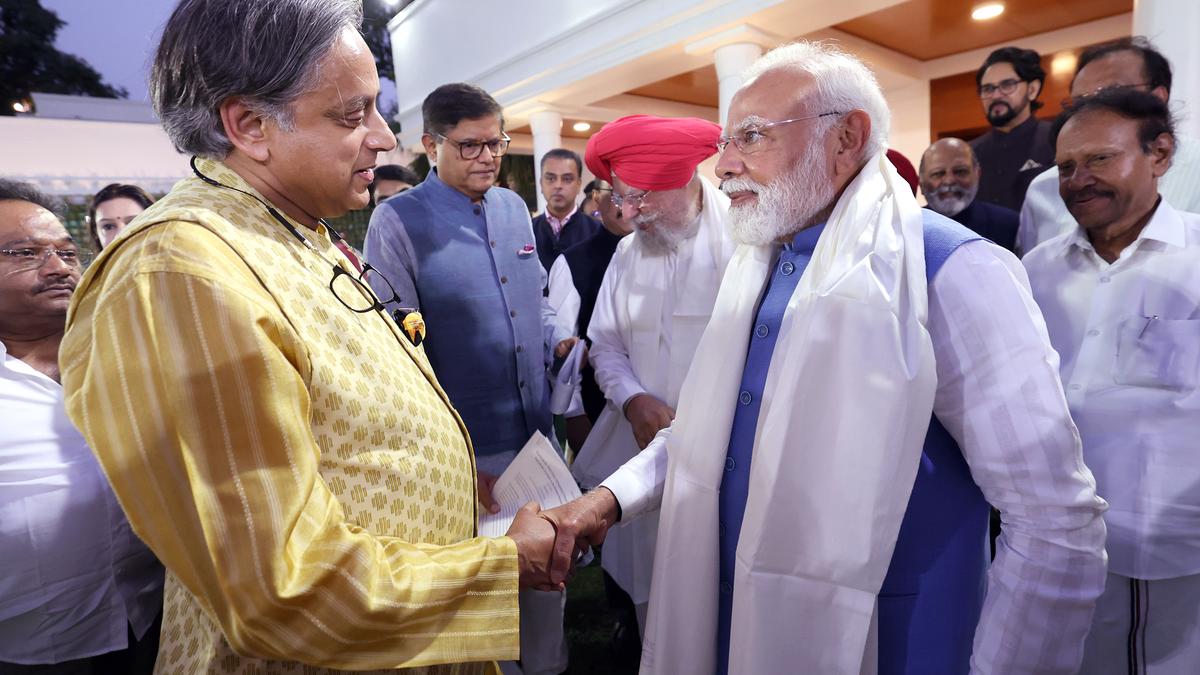 Congress distances itself from Tharoor’s comments on Modi