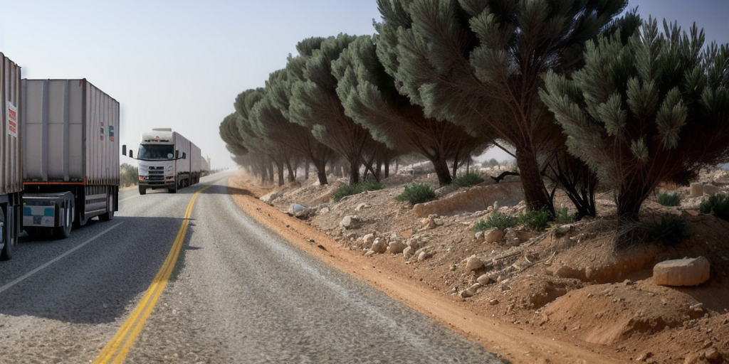 Israel closes the most direct route for aid to Palestinians in Gaza