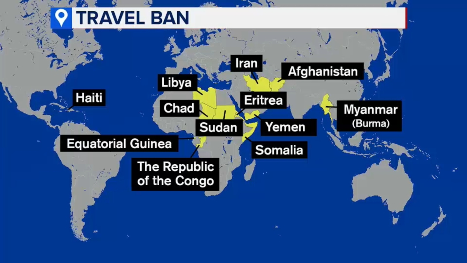 Protest expected in NYC after Trump's travel ban takes effect to 12 nations