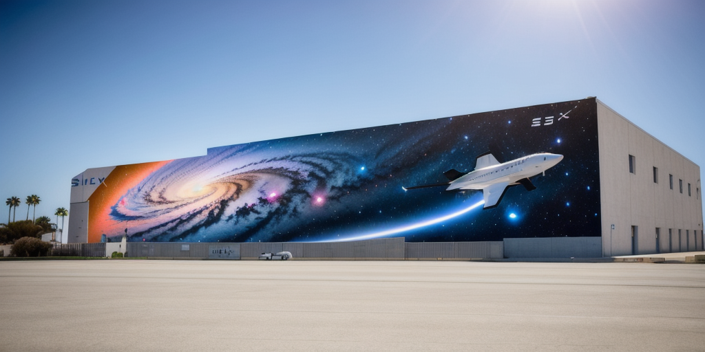 SpaceX rocket has otherworldly effect on Shohei mural in L.A.