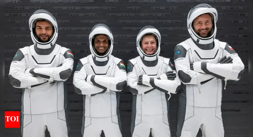 From earth to orbit: How Axiom-4 will reach the space station - The Times of India