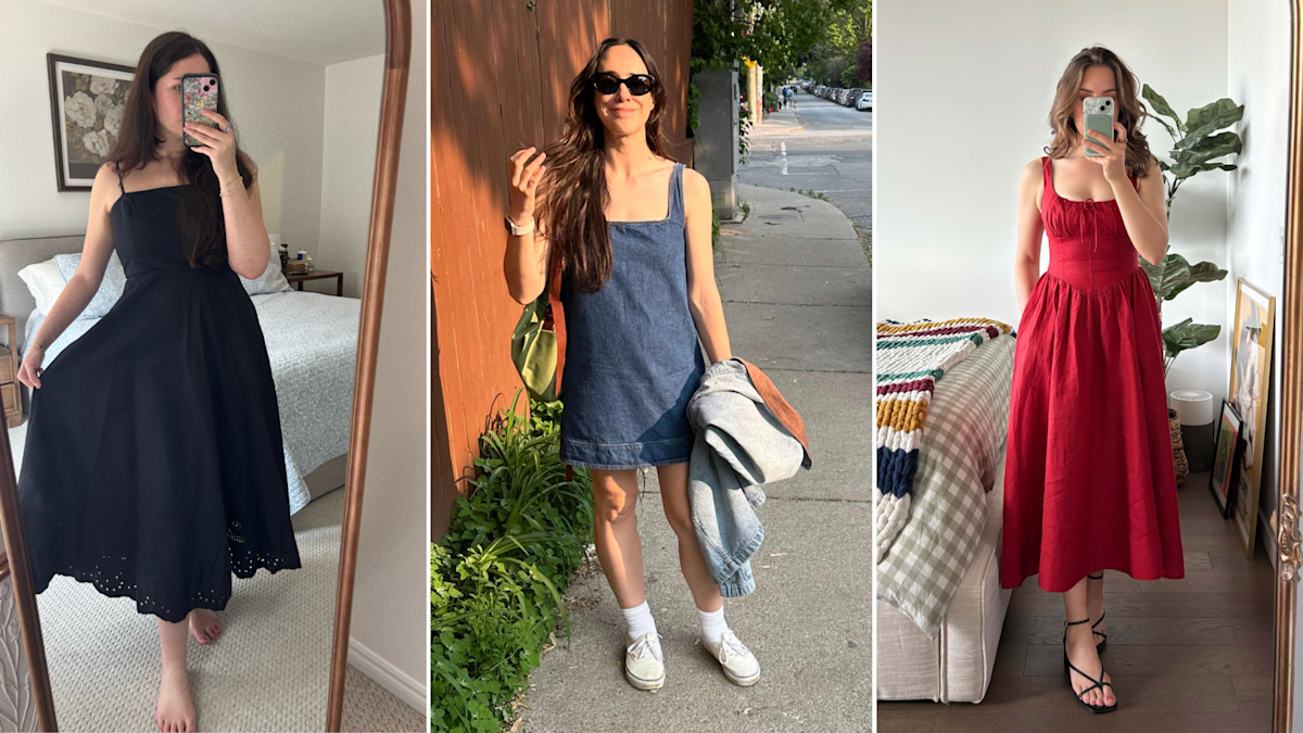 Reformation's dresses are beloved by celebrities like Taylor Swift, J.Lo & more. We styled 3 of our favourites for summer