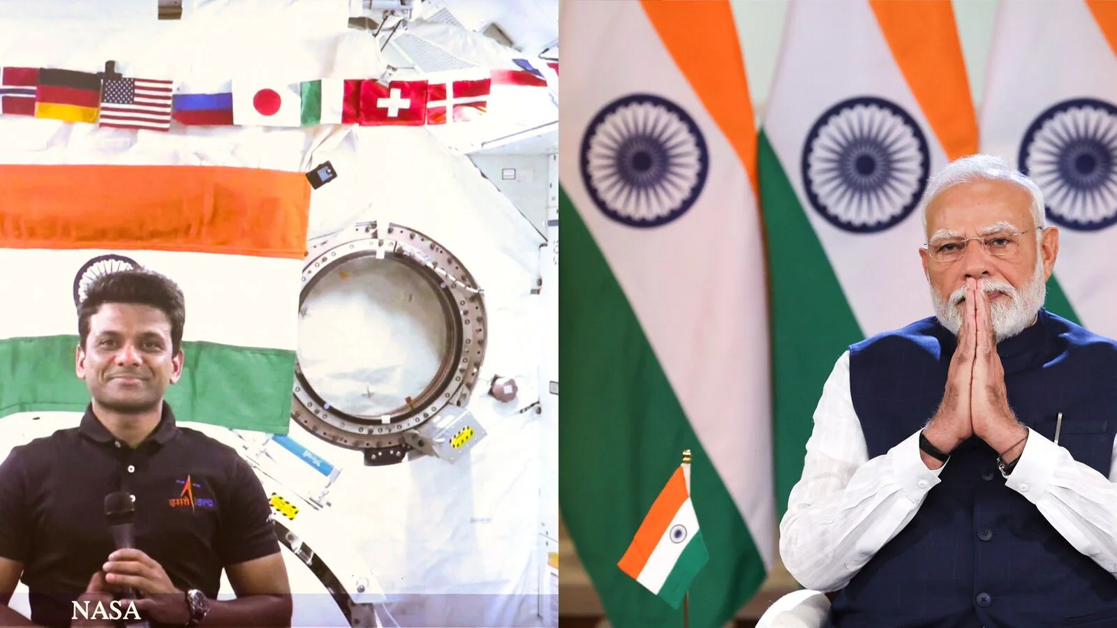 Gajar ka halwa, moong dal halwa, aam ras go to Space: Shubhanshu Shukla tells PM Modi desi treats loved by ISS crew