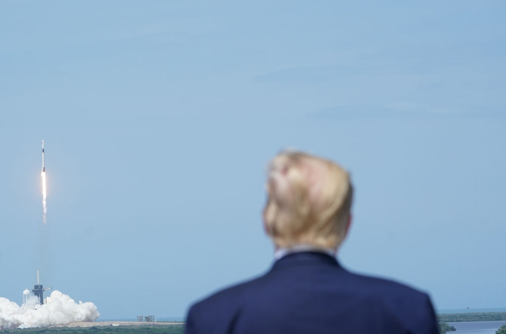 Make America Great in Space Again? Pfft. Trump is wrecking what's already great.