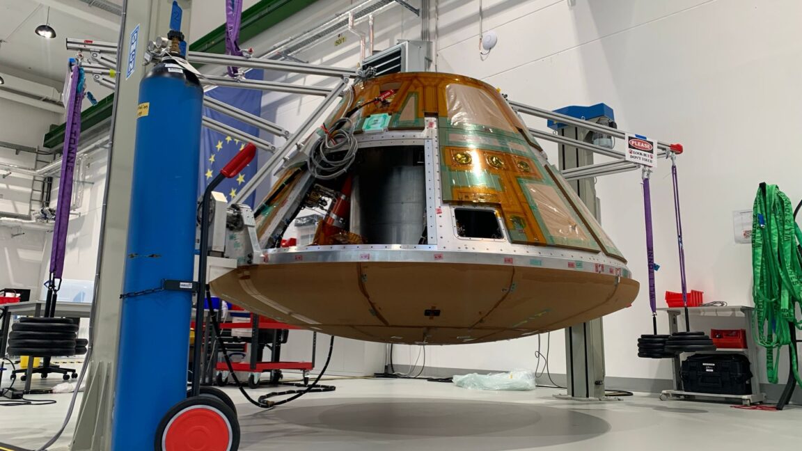 A European spacecraft company flies its vehicle, then loses it after reentry